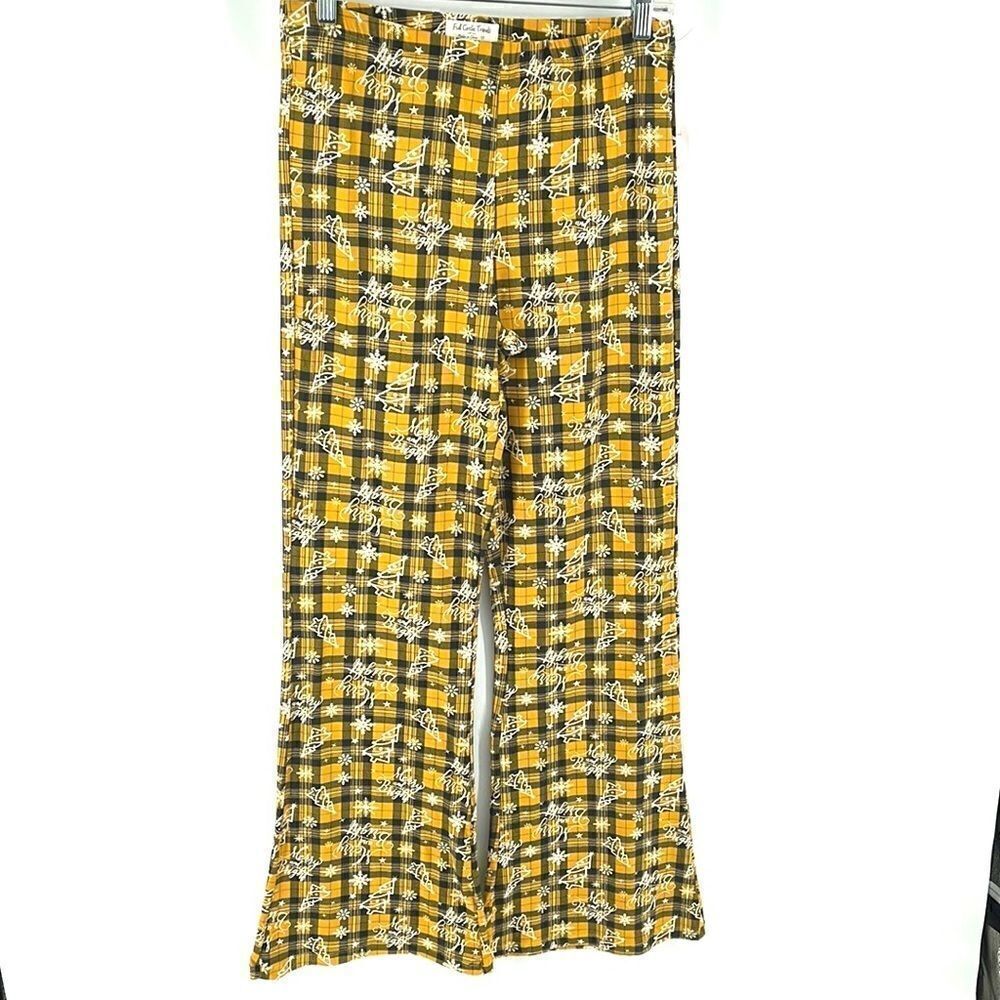 Full Circle Trends Merry and Bright plaid Christmas lounge pants NEW NWT 1X